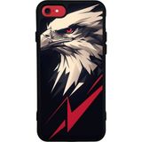iPhone 7 Uyumlu Besiktas Tasarımlı Glossy Premium Kılıf - Siyah - Beşiktaş-103