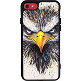 iPhone 7 Uyumlu Besiktas Tasarımlı Glossy Premium Kılıf - Siyah - Beşiktaş-107