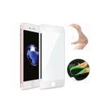 Iphone 8 Plus Ekran Koruyucu Seramik Nano Cam Esnek Tam Full Kaplayan Kırılmaz Beyaz