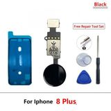 Iphone 8 Plus Home Tuşu Toz Batnı Tamir Seti Tıkım Siyah