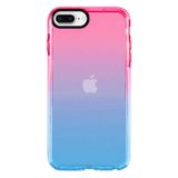 Iphone 8 Plus Kılıf Şeffaf Soft Kenar Tırtıklı Tasarım Silikon