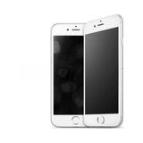 Iphone 8 Plus Mat Ekran Seramik Tam Kaplayan Kırılmaz Cam Nano Ekran Koruyucu Beyaz