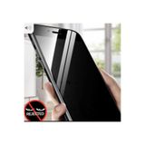 Iphone 8 Plus Siyah Privacy Kavisli Hayalet Gizlilik Filitreli Full Ekran Koruyucu