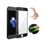Iphone 8 Plus Uyumlu Seramik Nano Siyah Esnek Tam Full Kaplayan Kırılmaz Cam Ekran Koruyucu