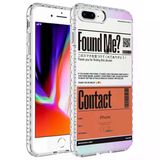 İphone 8 Plus Uyumlu Uyumlu Kılıfairbag Kenarlı Renkli Desenli Silikon Elegans Kapak