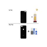 İphone 8 Plus Uzay Grisi Arka Kapak Arka Cam Batarya Kapağı Lazer Kesim Kapak Pil Kapağı + B-7000 Yapıştırıcı + Tamir Seti