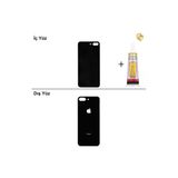 İphone 8 Plus Uzay Grisi Arka Kapak Arka Cam Batarya Kapağı Lazer Kesim Kapak Pil Kapağı + B-7000 Yapıştırıcı