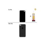 İphone 8 Uzay Grisi Arka Kapak Arka Cam Batarya Kapağı Lazer Kesim Kapak Pil Kapağı + B-7000 Yapıştırıcı