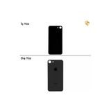 İphone 8 Uzay Grisi Renk Arka Kapak Arka Cam Batarya Kapağı Lazer Kesim Kapak Pil Kapağı