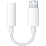 Iphone Cep Telefonlarına Uyumlu Kulaklık Çevirici Kablo Müzik Aux Dönüştürücü - Beyaz