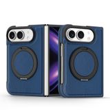 iPhone Duo Mavi Deri Kılıf