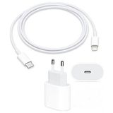 Iphone Hızlı Şarj Aleti Adaptör Kablo 27 Watt Tüm Uyumlu Modeller Plus 6 7 8 x 11 12 13 14 Pro Max - Beyaz