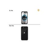 İphone Se 2020 Boş Siyah Renk Arka Kapak Arka Cam Batarya Kapağı Lazer Kesim Kapak Pil Kapağı