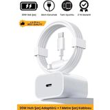 iPhone Tüm Serilere Uyumlu 20w Hızlı Şarj Seti Adaptör Type C Kablosu 7 8 X 11 12 13 14 15 Plus Pro