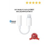 Iphone Tüm Serilerle Uyumlu Lightning Telefon Kulaklık Çevirici Aux Dönüştürücü Aparat Orjinal 7 8 X 11 12 13 14 Pro