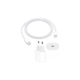 Iphone Tüm Uyumlu Hızlı Şarj Aleti Adaptör Kablo Plus 6 7 8 x 11 12 13 14 Pro Max - Beyaz
