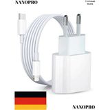Iphone Uyumlu 11-11 Pro Max-12-13 Pro Max Hızlı Şarj Aleti Seti 20W Ithalatçı Garantili - Beyaz