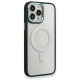 İphone Uyumlu 14 Pro Max Kılıf Room Magneticsafe Silikon - Köknar Yeşili