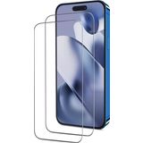 iPhone Uyumlu 16 Pro Max İçin Dayanıklı Cam Ekran Koruyucu %100 Hassasiyet Parmak İzi ve Darbe Önleyici