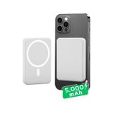 Iphone Uyumlu 5000 Mah Wireless Magsafe Batarya-kablosuz Şarj Powerbank Çok Renkli