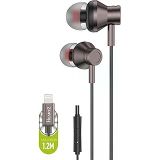 iPhone uyumlu lightning uyumlu çıkış A KALİTE EXTRA BASS METAL MAGNETİK UÇLAR STREO HD YÜKSEK SES 1,2M mikrofonlu KULAK İÇİ KULAKLIK TEK SEFERLİK BLUETOOTH EŞLEŞMESİ GEREKLİ (SİYAH)