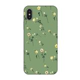 Iphone X Çiçekli Yeşil Telefon Kılıfı, consrainnn83786455