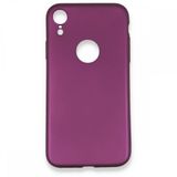 İphone Xr Kılıf First Silikon - Mürdüm
