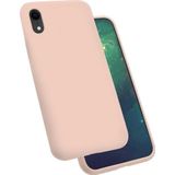 İphone Xr Kılıf Kadife İç Yüzey Wireless Destekli Silk Silikon