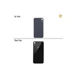 İphone Xr Siyah Renk Arka Kapak Arka Cam Batarya Kapağı Lazer Kesim Kapak Pil Kapağı