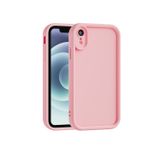 iPhone XR Uyumlu Kamera Çıkıntılı Mat Silikon Telefon Kılıfı