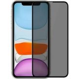 iPhone XR Uyumlu Tam Kaplayan Hayalet Cam Siyah Karartma Ekran Koruyucu Cam Anti-Static Özellikli Siyah Çerçeveli