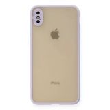 İphone Xs Max Kılıf Montreal Silikon Kapak - Mor-(5796)