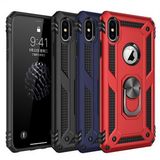iPhone XS Max Kılıf Panzer Ring Tam Koruma Arka Kapak
