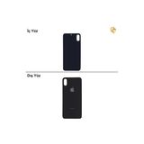 İphone Xs Max Uzay Grisi Renk Arka Kapak Arka Cam Batarya Kapağı Lazer Kesim Kapak Pil Kapağı