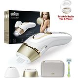 Ipl Silk·expert Pro 5, Evde Tüy Alma, 2 Başlık ( Yüz&vücut) Epilasyon Cihazı Uzun Ömürlü Kullanım, Çanta, Venus Tıraş Makinesi, + Mutfak Tartısı (Onerous) - Beyaz