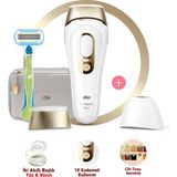 Ipl Silk·expert Pro 5, Evde Tüy Alma 2 Başlıklı ( Yüz&vücut) Epilasyon Cihazı , Venus Tıraş Makinesi, Uzun Ömürlü Kullanım + Çanta (Onerous) - Beyaz