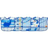 iplay 6-18 AY, Su Geçirmez Eva Kumaş Bebek Cırtlı Mama Önlüğü 5'li Paket - 6 - 18 Ay - Mavi