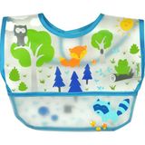 iplay Mavi Su Geçirmez EVA Kumaş Cırtlı Bebek Mama Önlüğü 6-18 Ay Kullanım İçin - 9 - 18 Ay - Renkli