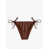 İpli Bikini Altı Slip Parlak