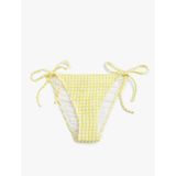 İpli Pötikareli Bikini Altı