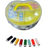 Iplik Set Büyük Kalp Plastik Dikiş Seti