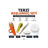 İPLİXA Terzi Başlangıç Seti İplik Kesme Makası Mezura Cımbız Mıknatıs Siper 2 Cm 10 Metre Lastik ''🔥 EN ÇOK TERCİH EDİLEN SET”