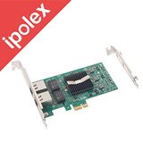 Ipolex yonga seti Intel 82574L Gigabit CT Masaüstü PCI-E ağ adaptörü (NIC), Single bakır RJ45 port, gibi EXPI9301CT network kartı 82576-2T-X1(E1G42ET)(Intel-1pc) Siyah 82576-2T-X1(E1G42ET)(Intel-1pc)
