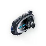 Ipx6 Su Geçirmez Kameralı Kask Kulaklığı 500M İnterkom Bluetooth 5.4 Motosiklet İçin