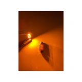 iq elektronik Turuncu Canbus 31 Mm Sofit Led Ampül 2li Set
