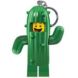 IQ Lego İkonik Anahtarlık LED Cep Feneri Oyuncak Hediyeler için - 76 mm Büyük Figür - 2 CR2025 Pil Dahil, siyah, 7.6 cm