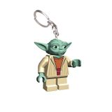 IQ LEGO LGLKE11 - Star Wars Schlüsselhänger mit Lampe Yoda, Mehrfarbig