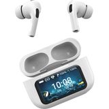 Iq Sound IQ-341 Anc & Enc Dokunmatik Ekranlı Bluetooth Kulaklık Şarj Kılıfı, Gerçek Kablosuz - Çok Renkli