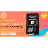IQ Ucak Kanadi Motorsiklet Çakar & F1 9modlu tek modul 2in1