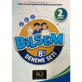 IQ Yayınları (2. Sınıf) Bilsem 8'li Deneme Seti